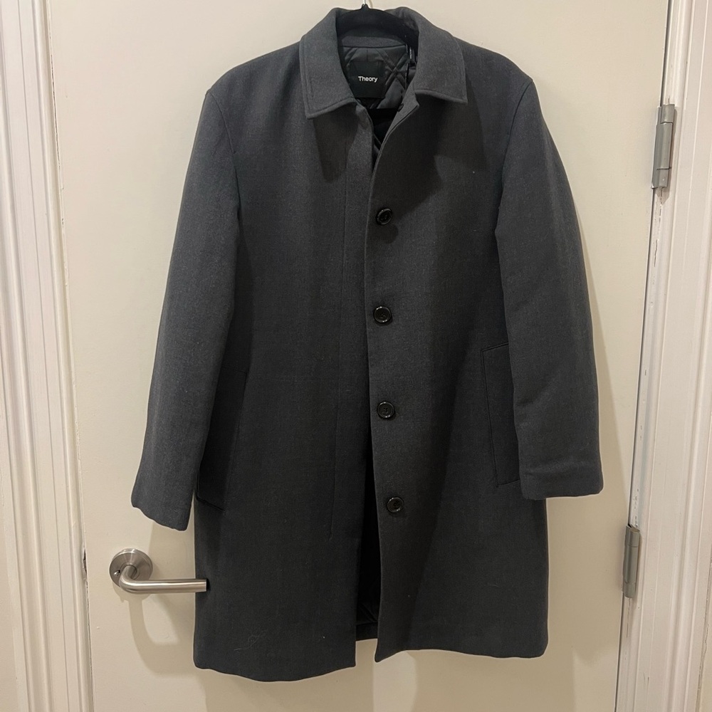 Theory Pestal Melange Coat - NWT